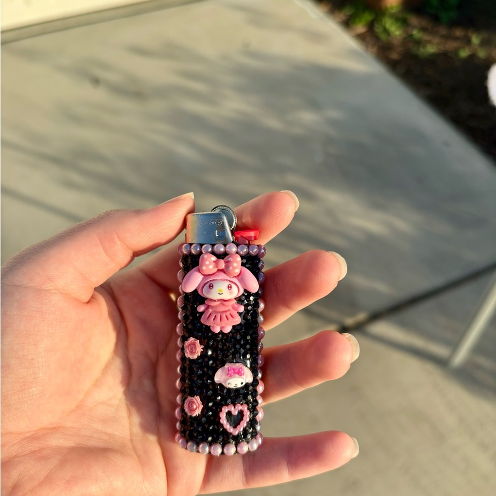 Sanrio My Melody - Glam Rhinestone Lighter: Chic Lighter w/ Swarovski Crystals